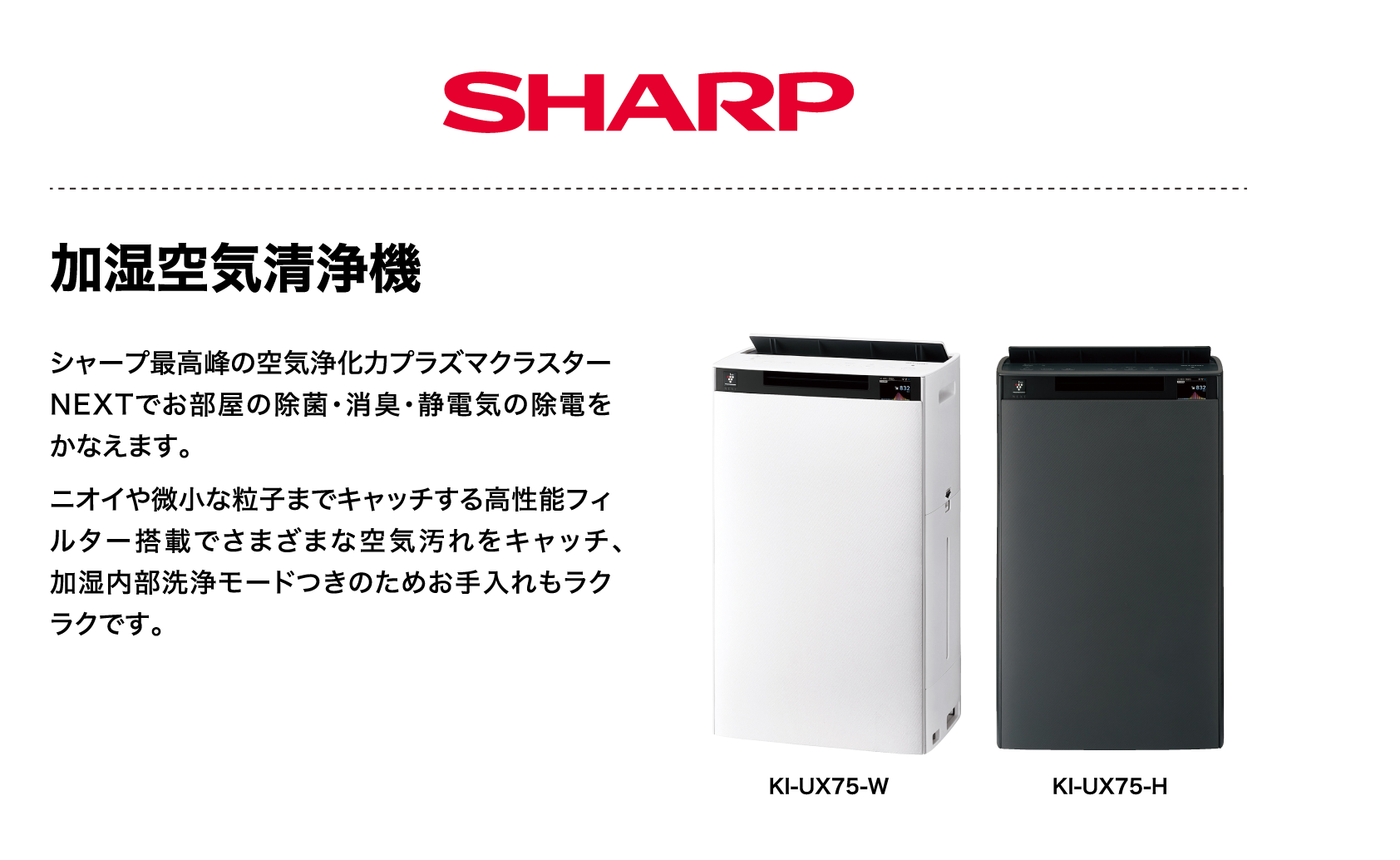 加湿空気清浄機