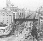 Akihabara Electric Town during the Toden era (1968)